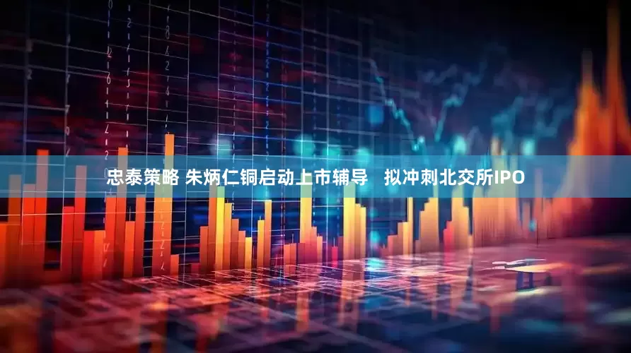 忠泰策略 朱炳仁铜启动上市辅导   拟冲刺北交所IPO