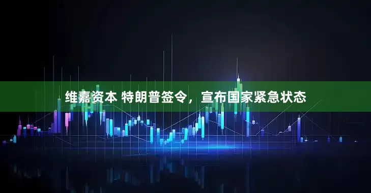 维嘉资本 特朗普签令，宣布国家紧急状态