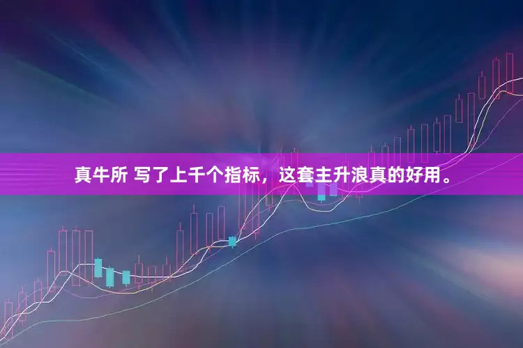 真牛所 写了上千个指标，这套主升浪真的好用。