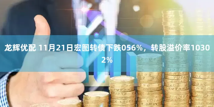 龙辉优配 11月21日宏图转债下跌056%，转股溢价率10302%